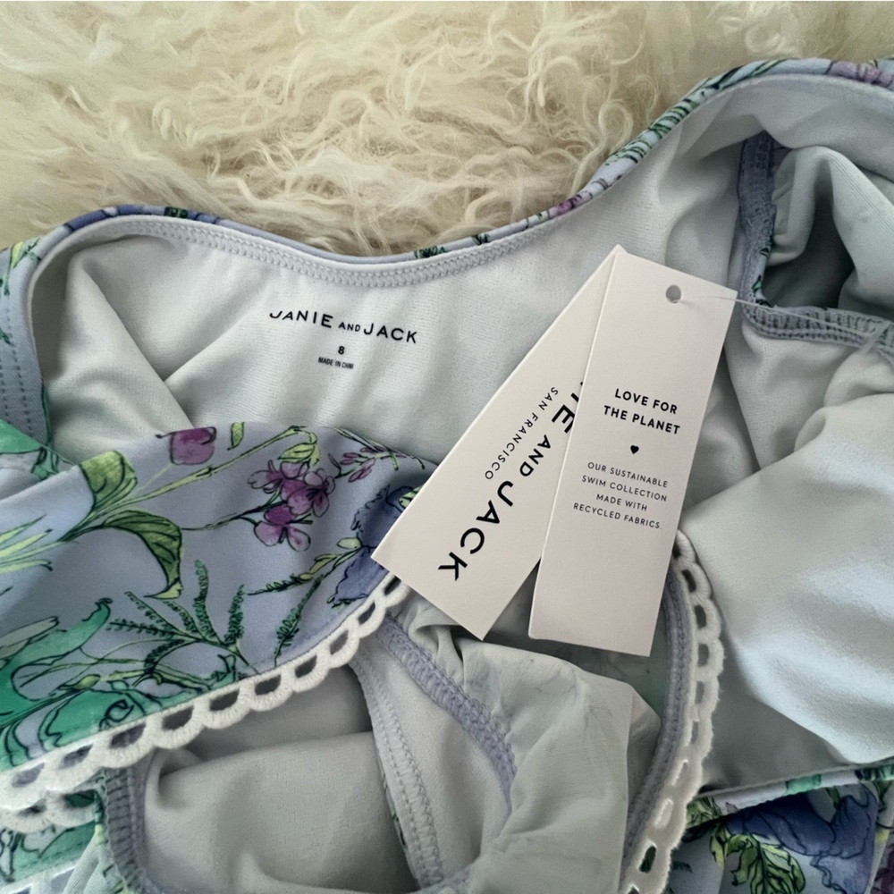 Janie and Jack girls bathing suit NWT